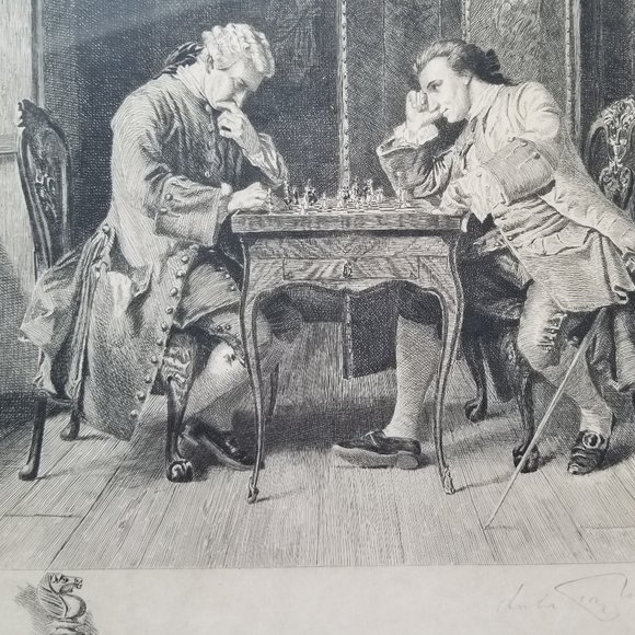 1915 SIGNED Luke Taylor Needs glass repair Realism Art Paris - Picture 8 of 16